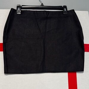 Zara Elegant Black Pencil Skirt Super Stretch